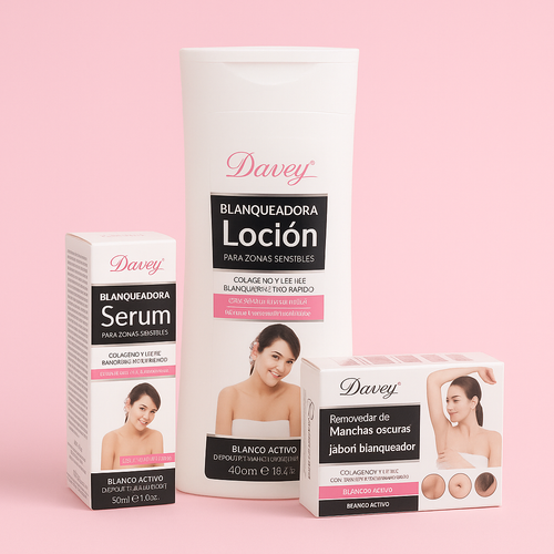 Kit-Davey® Ilumina tu Piel 🤩 Axilas, Rodillas y Zonas Intimas