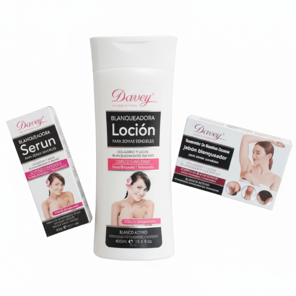 Kit-Davey® Ilumina tu Piel 🤩 Axilas, Rodillas y Zonas Intimas