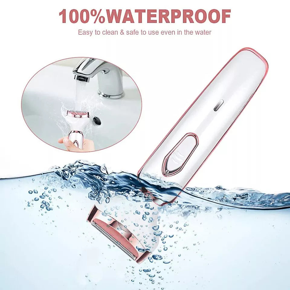 Descubre la Suavidad Perfecta 🤩 Afeitadora Eléctrica 4 en 1 para mujer