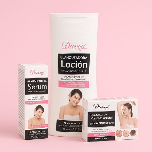 Kit-Davey® Ilumina tu Piel 🤩 Axilas, Rodillas y Zonas Intimas